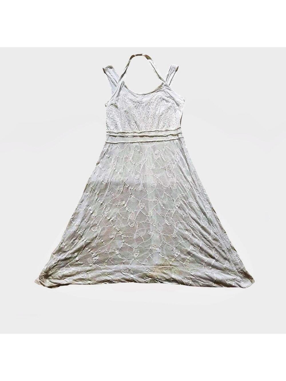 Beate Heymann Streetcouture White Lace Accent Dress
